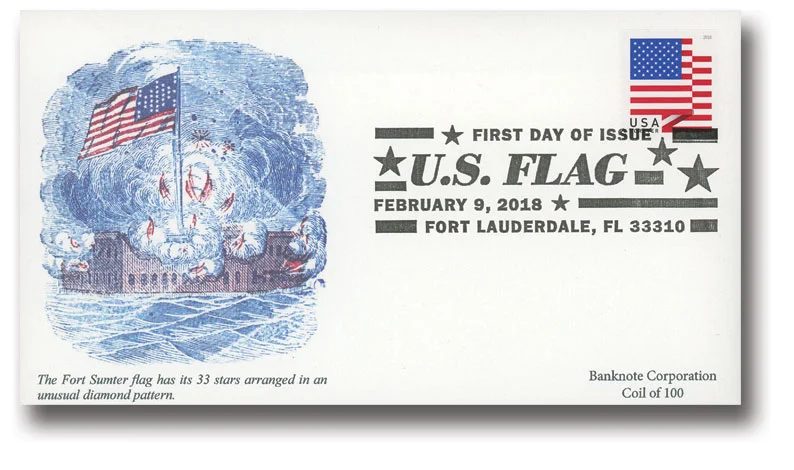 U.S. Flag 2018 Stamps U.S. Flag 2018 Stamps - Image 3