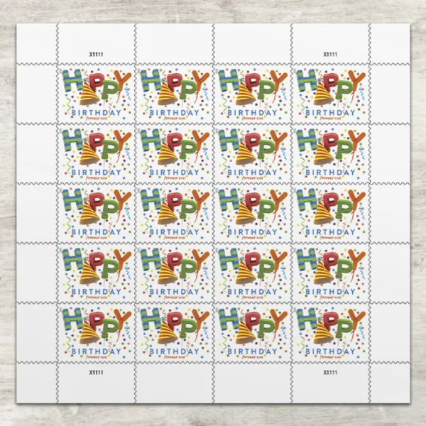 Happy Birthday 2021 Stamps Happy Birthday 2021 Stamps - Image 4
