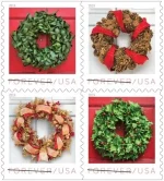 Holiday Wreaths Stamps - Image 2