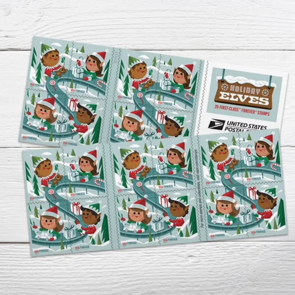 Holiday Elves Stamps Holiday Elves Stamps - Image 2