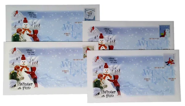 2014 Winter Fun Stamps 2014 Winter Fun Stamps - Image 4