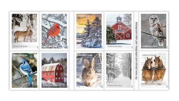 Winter Scenes Stamps Winter Scenes Stamps - Image 3