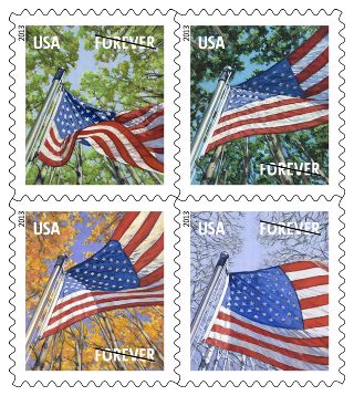 2013 A Flag for All Seasons Stamp(Coil) 2013 A Flag for All Seasons Stamp(Coil) - Image 2