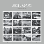 Ansel Adams Framed Stamps