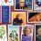 Collection of new USA Forever stamps featuring diverse themes, people, and landscapes.